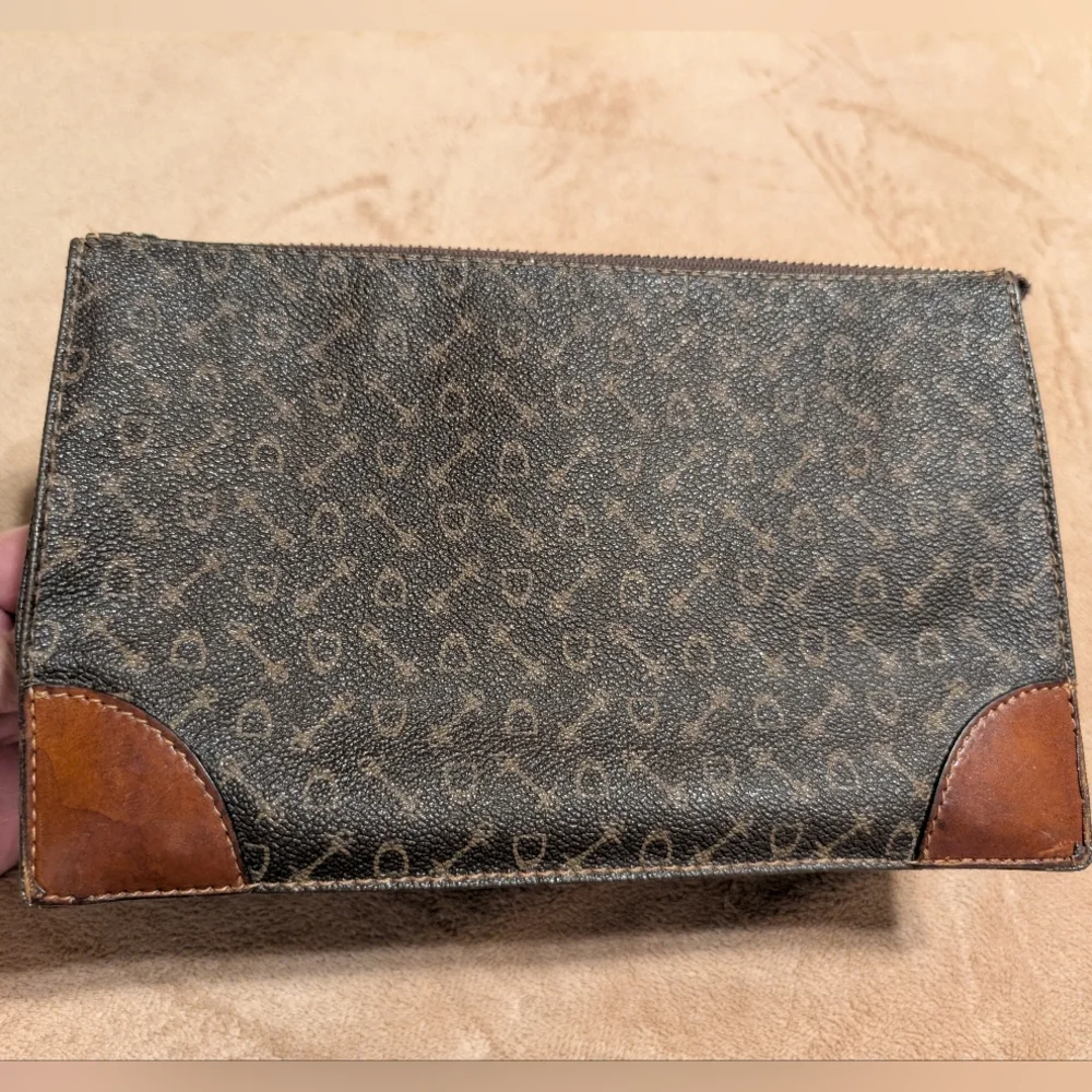Vintage 1970's "Why Browns" Cosmetic Bag - Picture 16 of 16